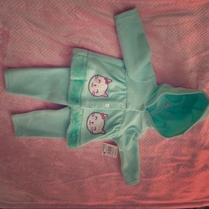 Swiggles Girls 0-3M 2 Piece Outfit